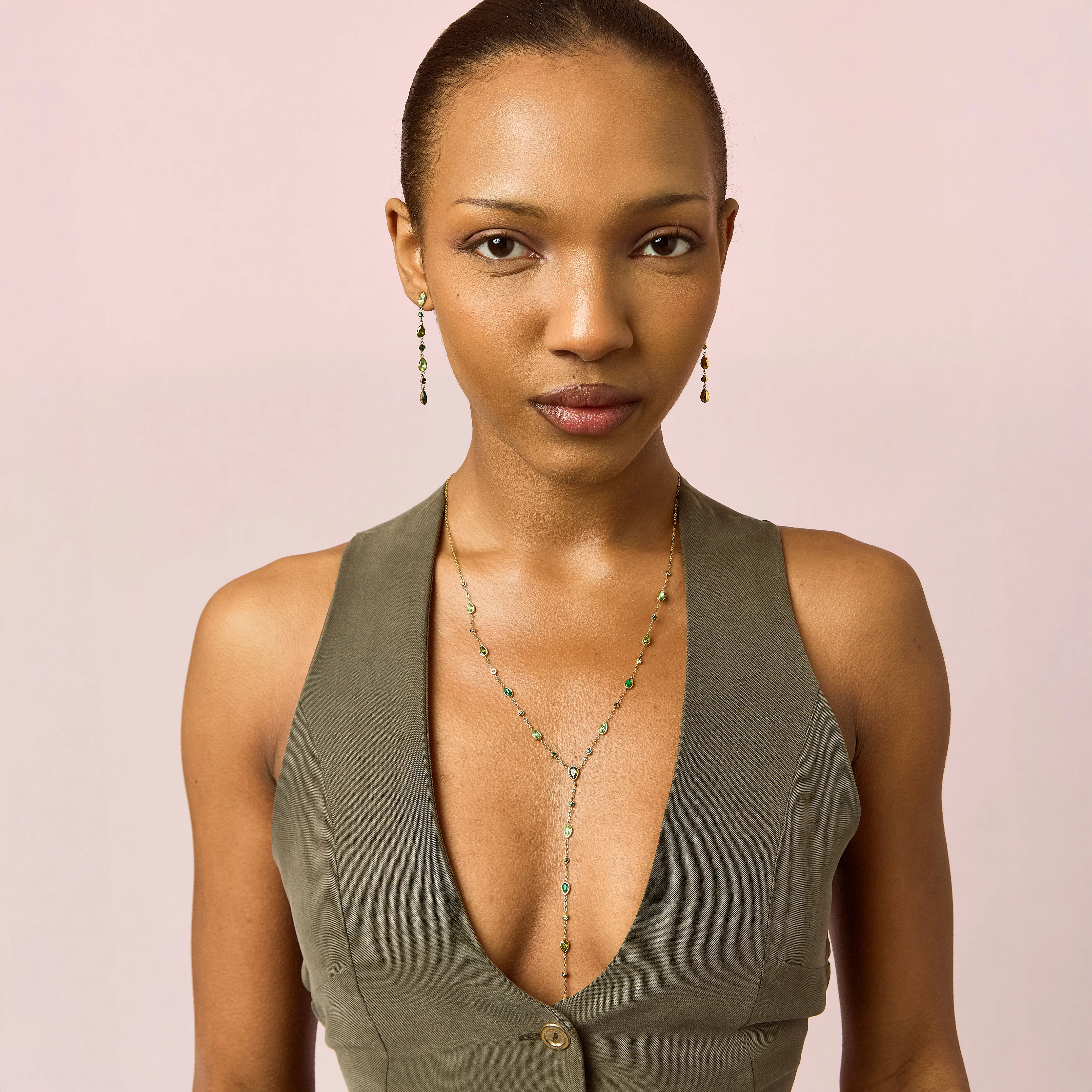 Araminta Droplet Necklace - Image 12