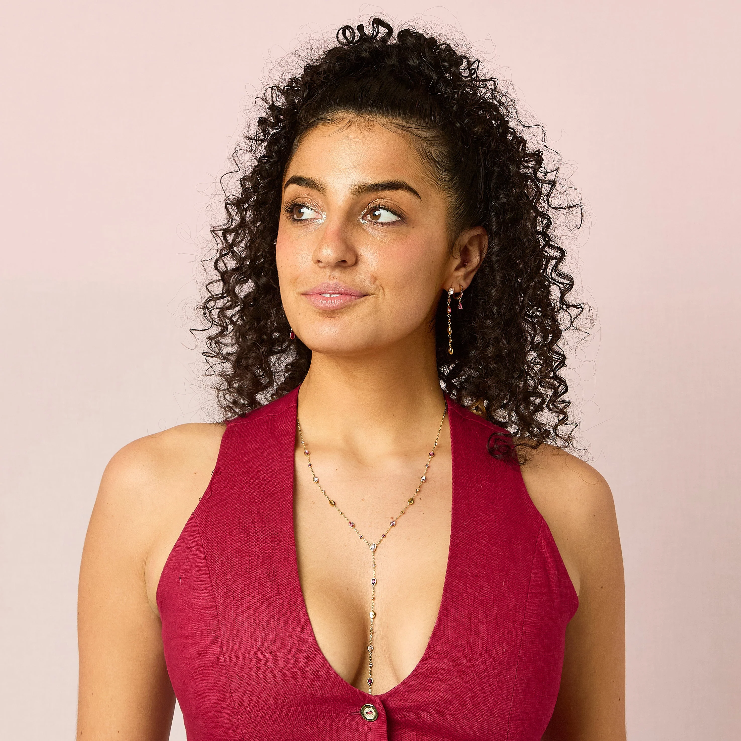 Araminta Droplet Necklace - Image 14