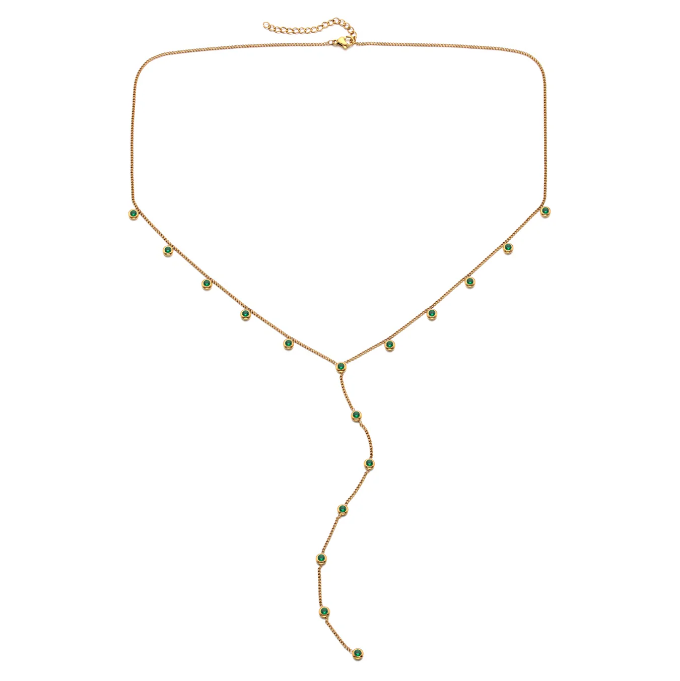 India Droplet Necklace - Image 4
