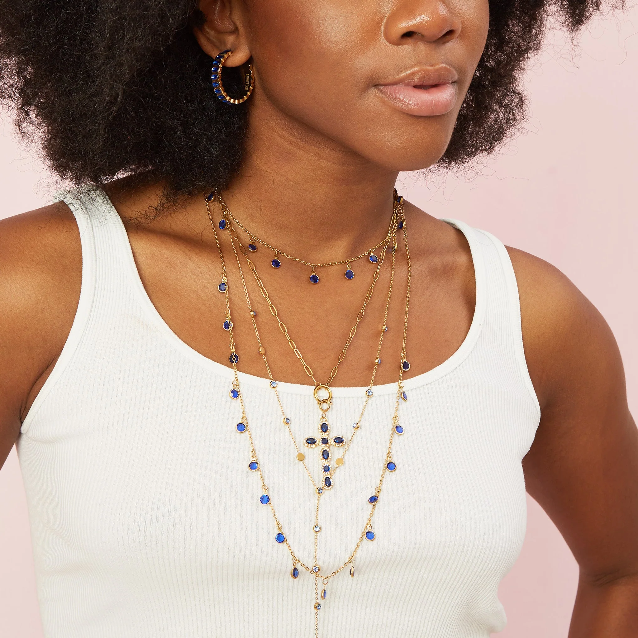 Phoebe Cross Pendant Charm - Image 23