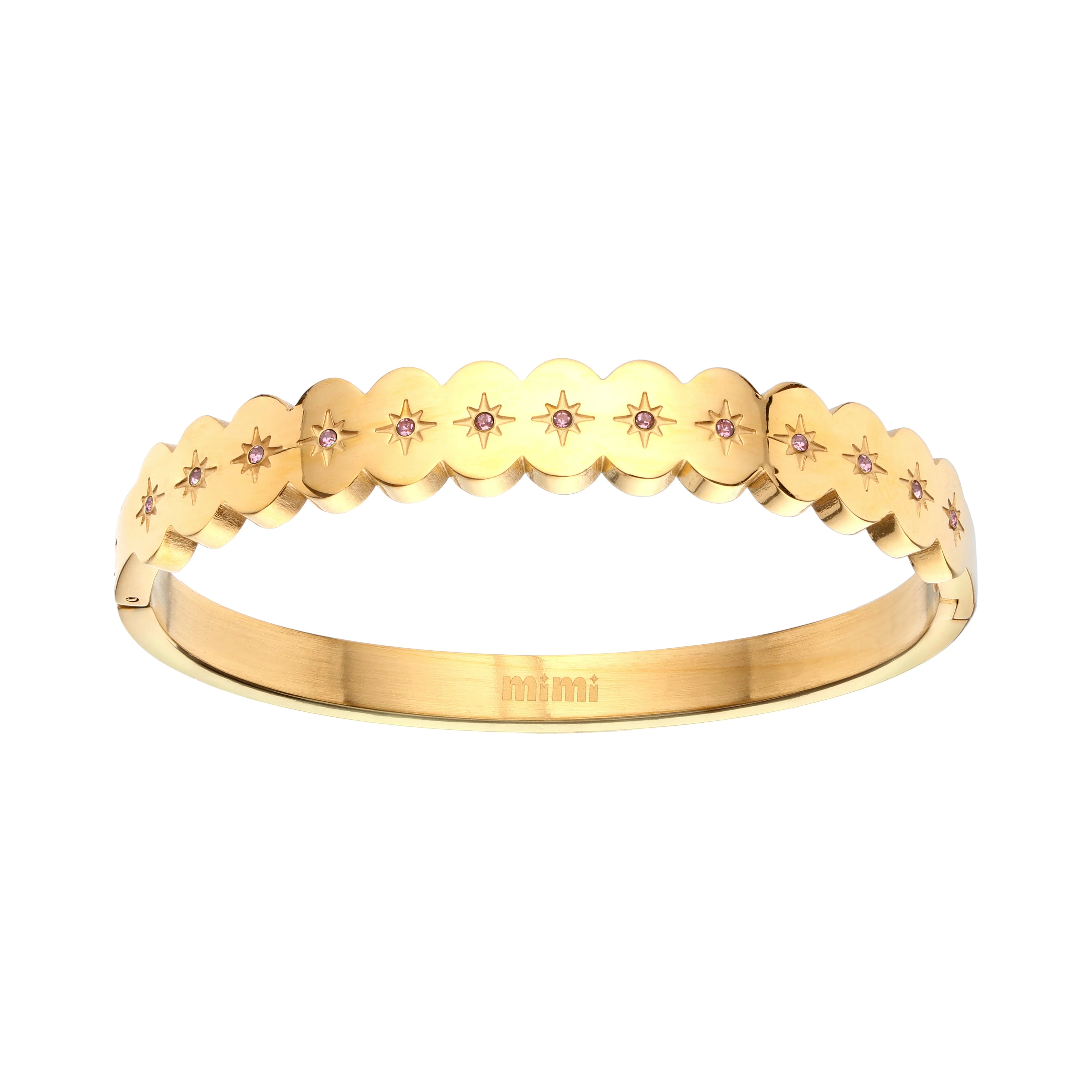 Tallulah Scallop Star Bangle - Image 3