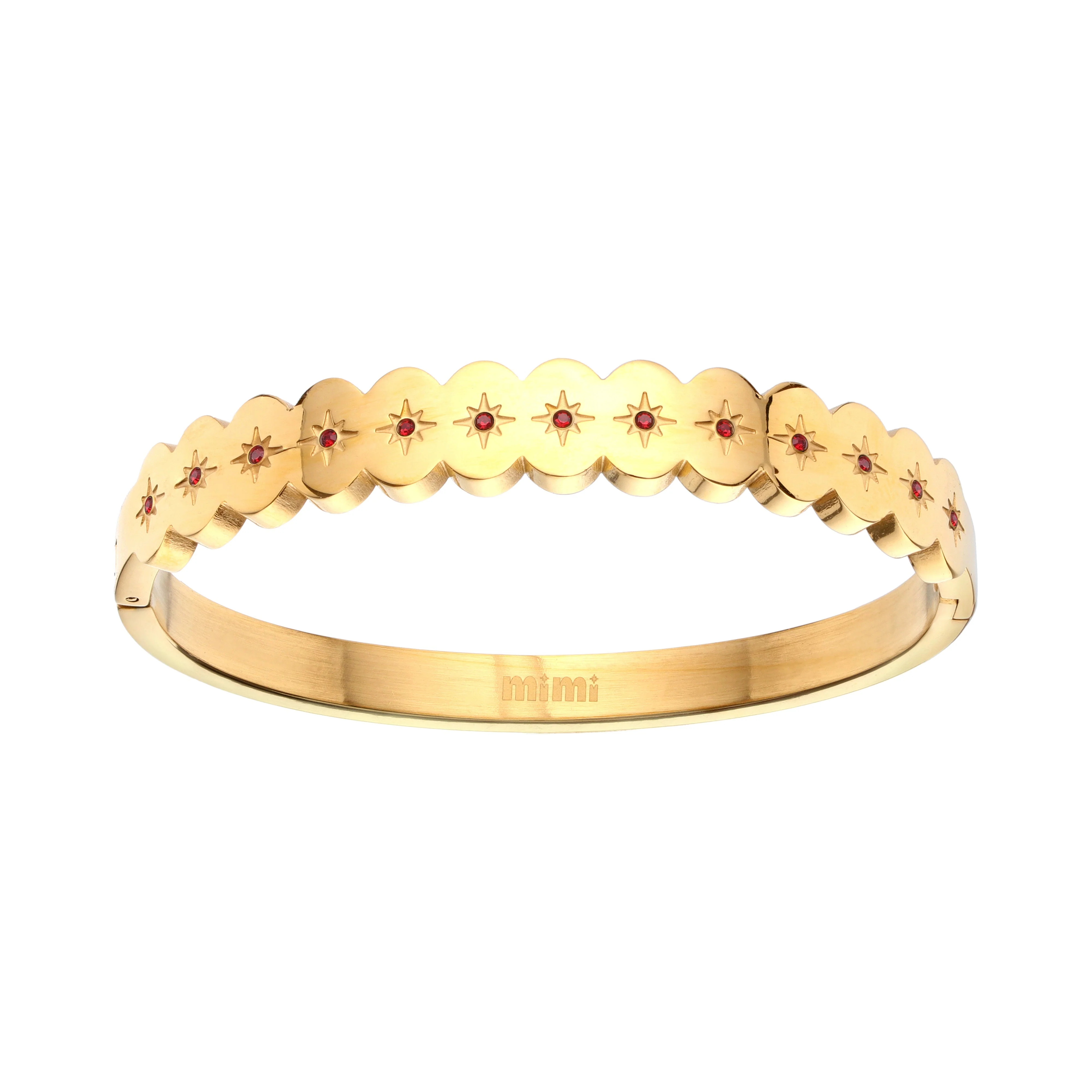 Tallulah Scallop Star Bangle - Image 5