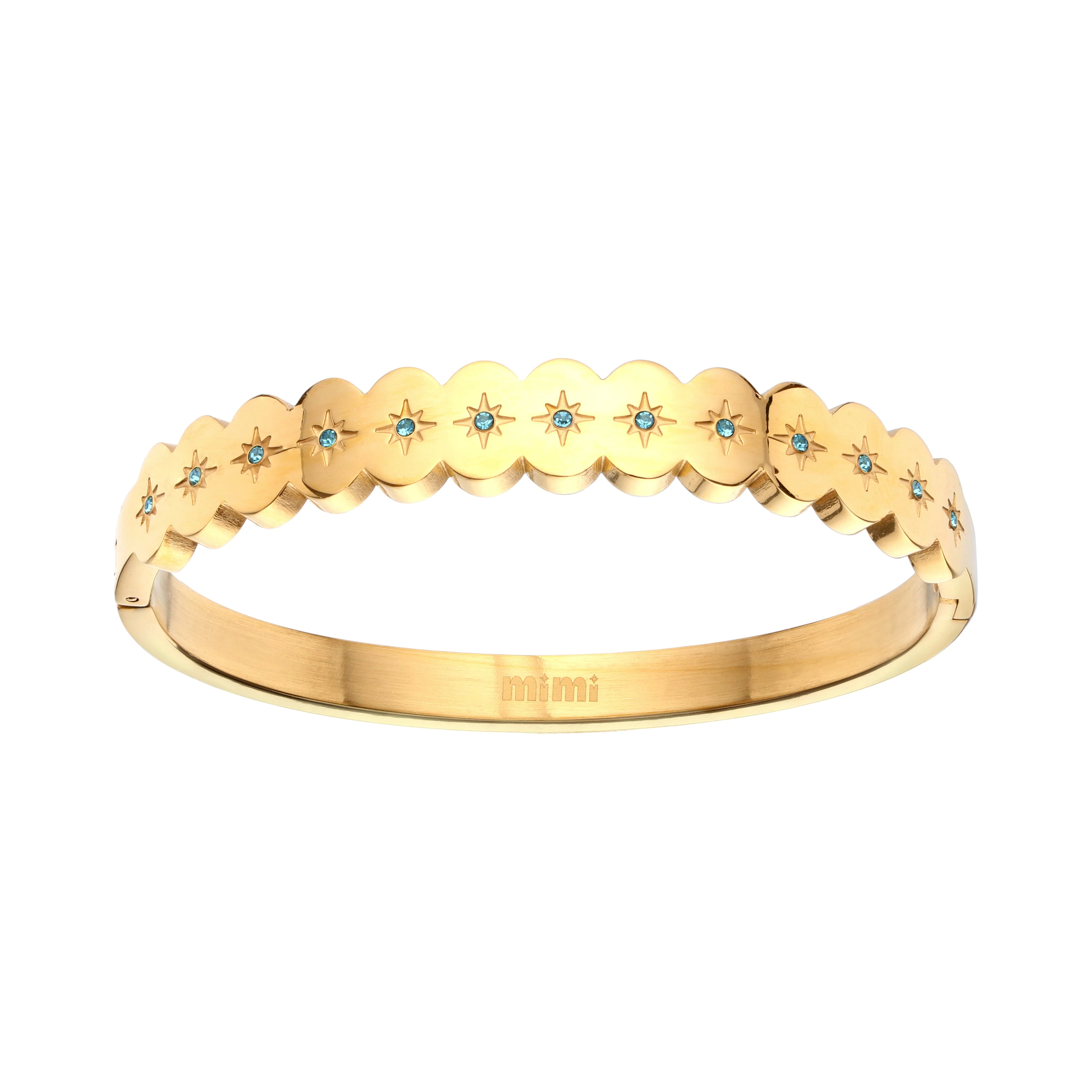 Tallulah Scallop Star Bangle - Image 6