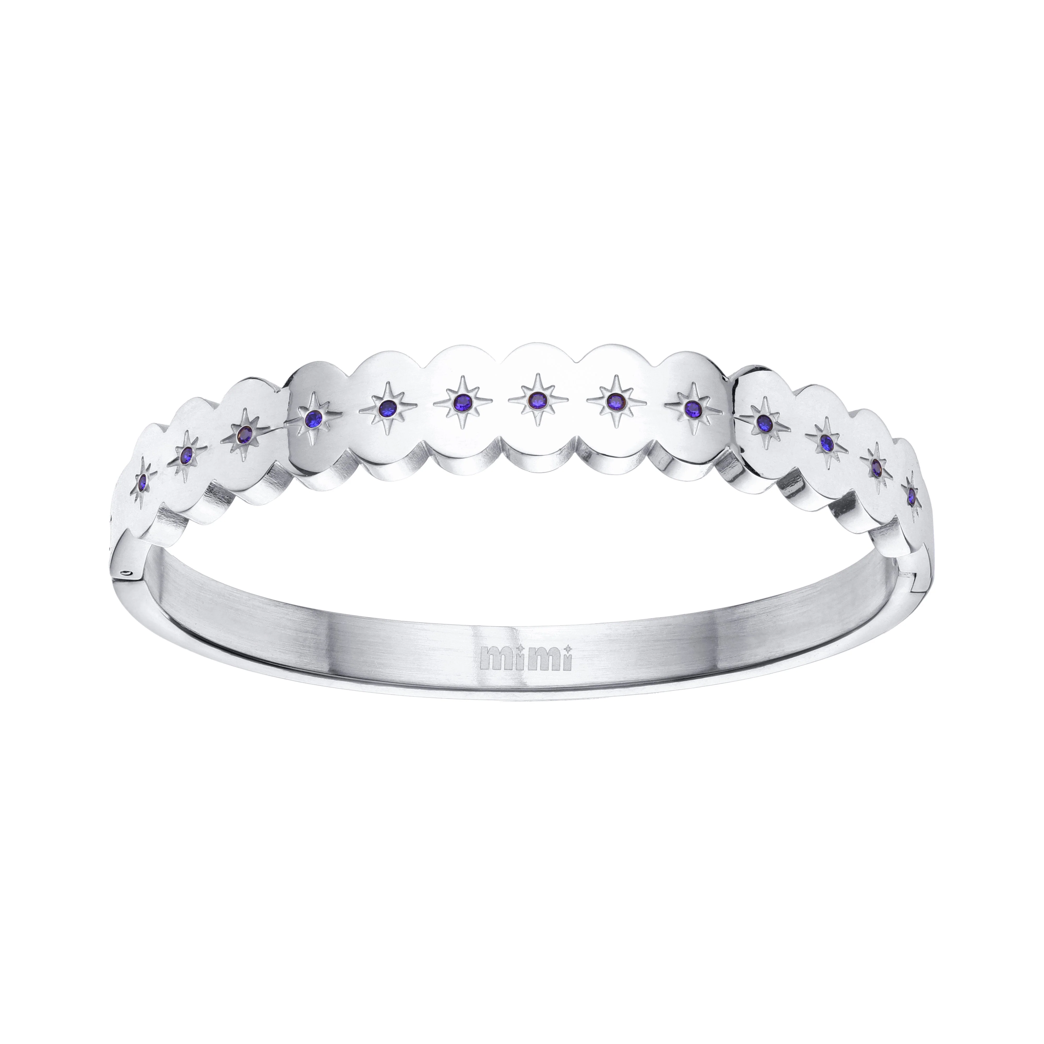 Tallulah Scallop Star Bangle - Image 7