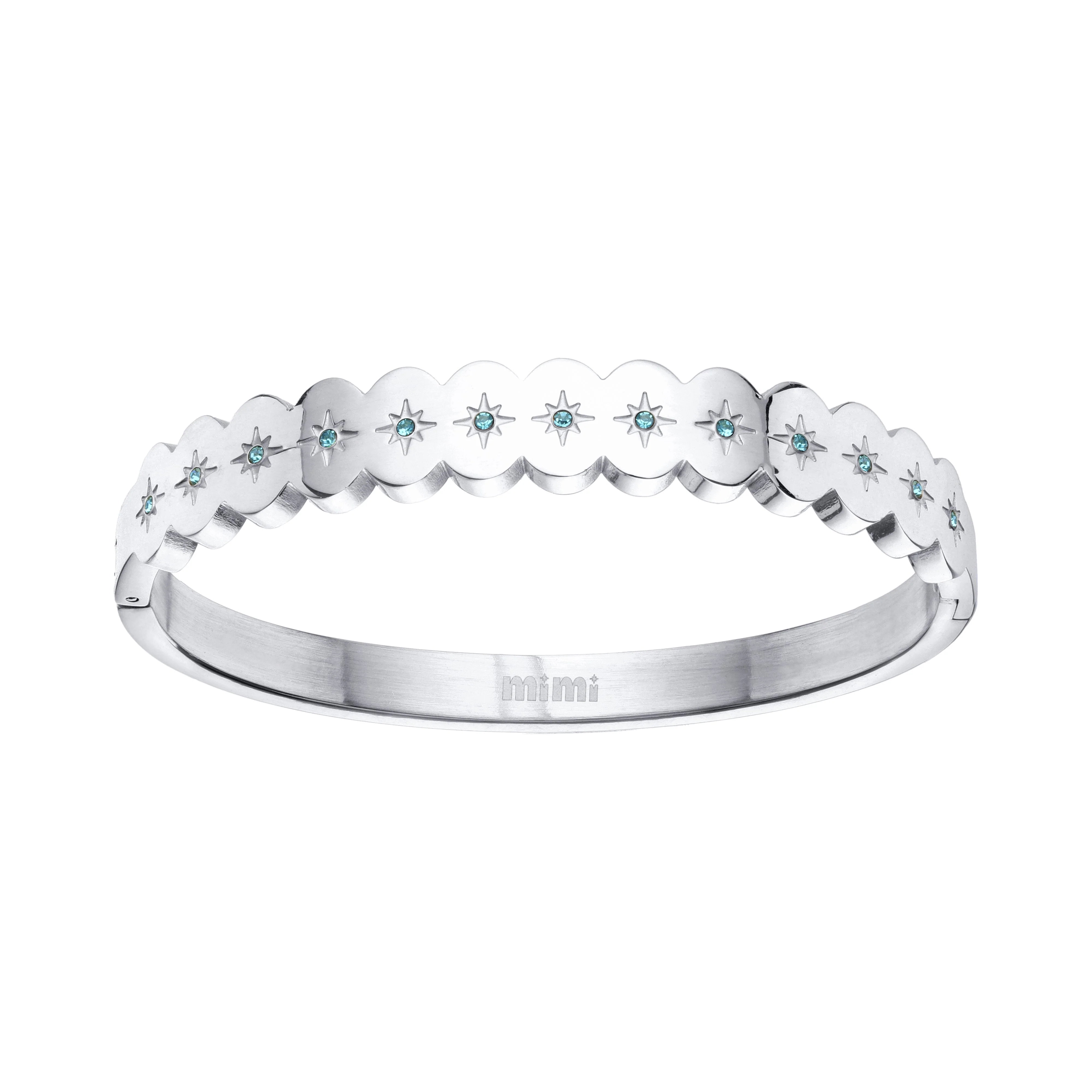 Tallulah Scallop Star Bangle - Image 8